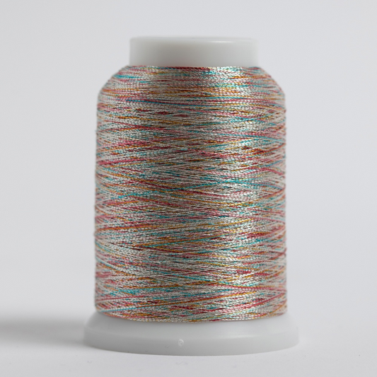 #031 VARIEGATED SILVER Superior Metallic 1090 yds.