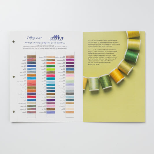 King Tut Thread Book