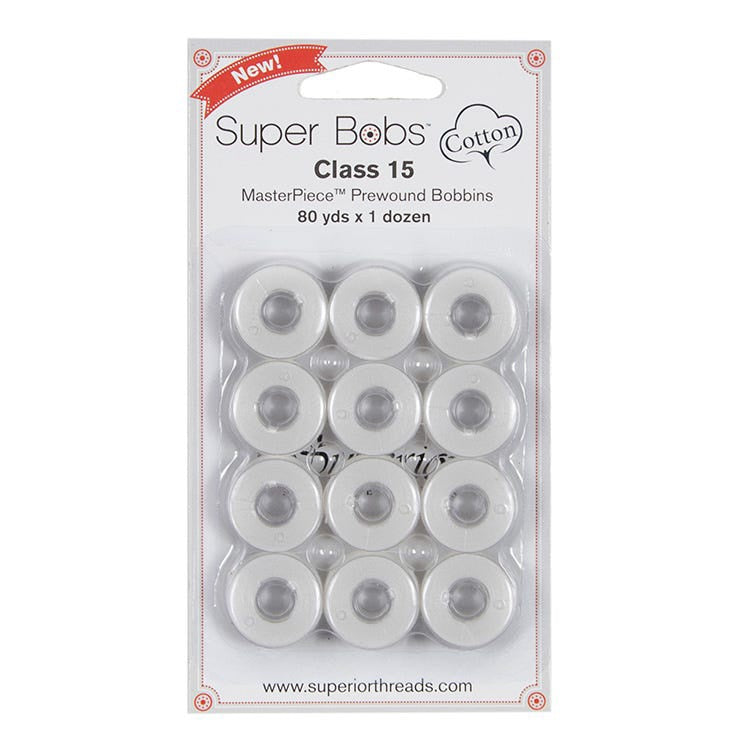 Super Bobs Cotton #186 Blanc White (Class 15)