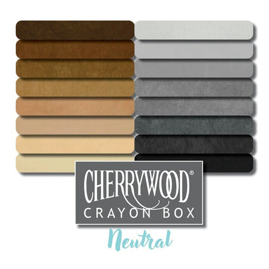 16-Bolt Crayon Box: Neutrals - Cherrywood Fabrics