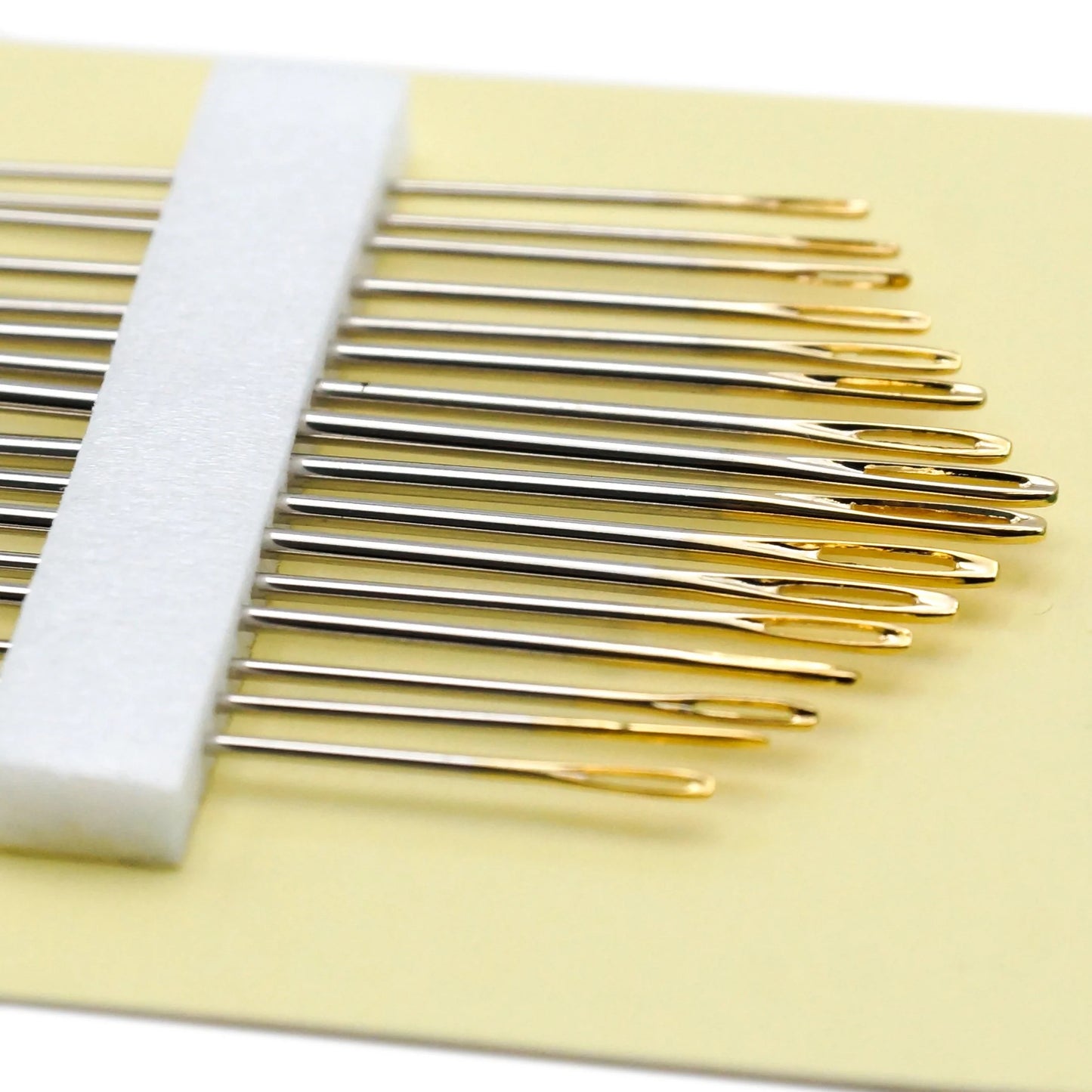Gold Eye Embroidery Needles (No 3-9)