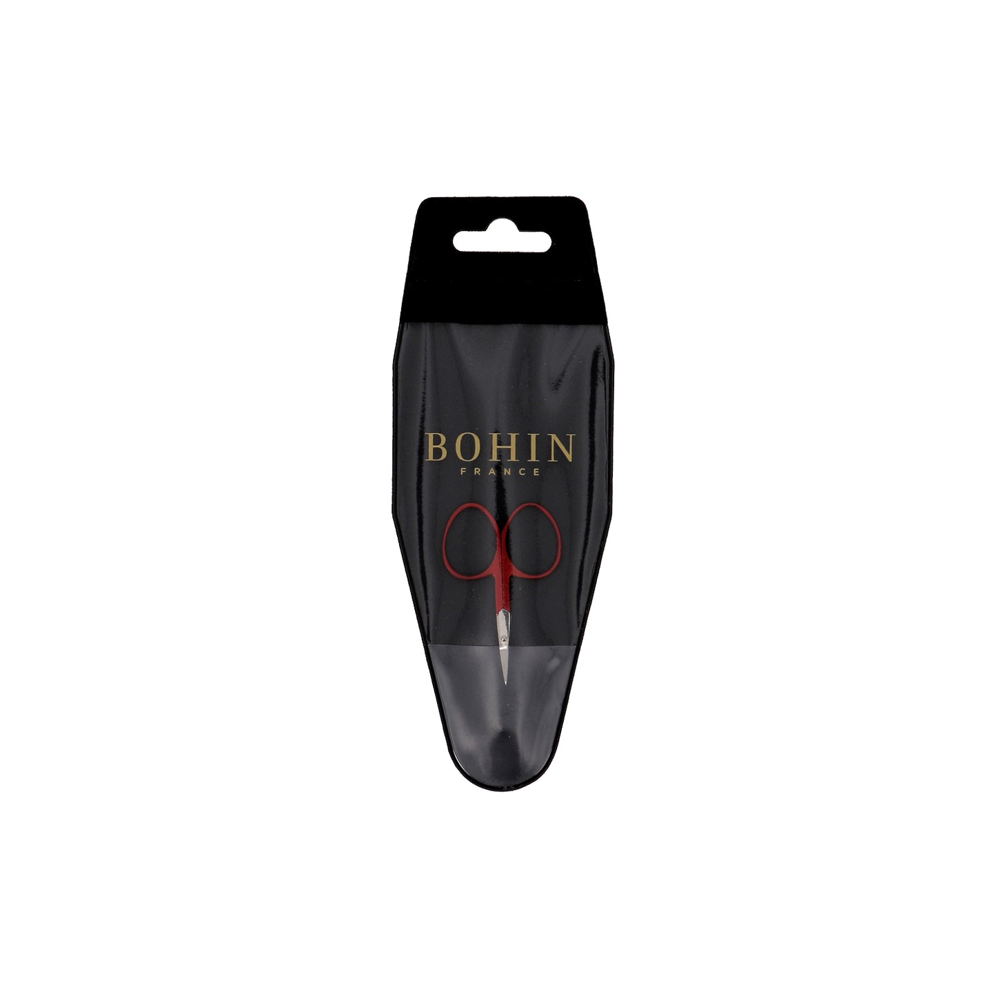 Mini Embroidery Scissors "Soft Touch" - Red 2.25"
