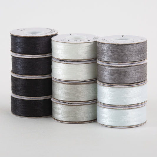 Super Bobs Poly Mutilcolor 12 pk L-Style Monochrome