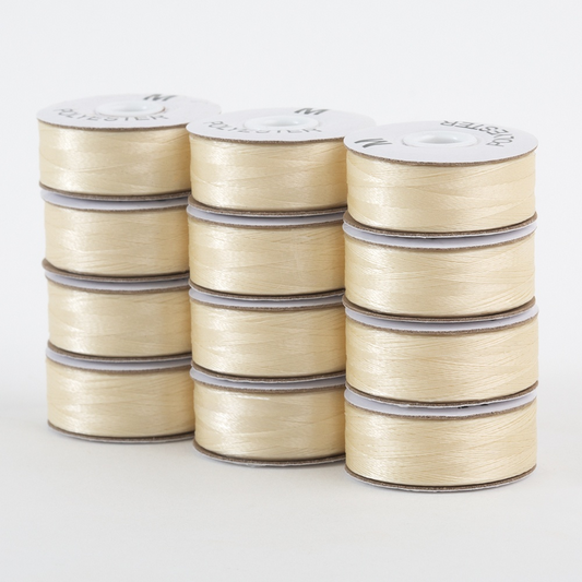 Super Bobs Poly 72pk M-Style #620 Cream