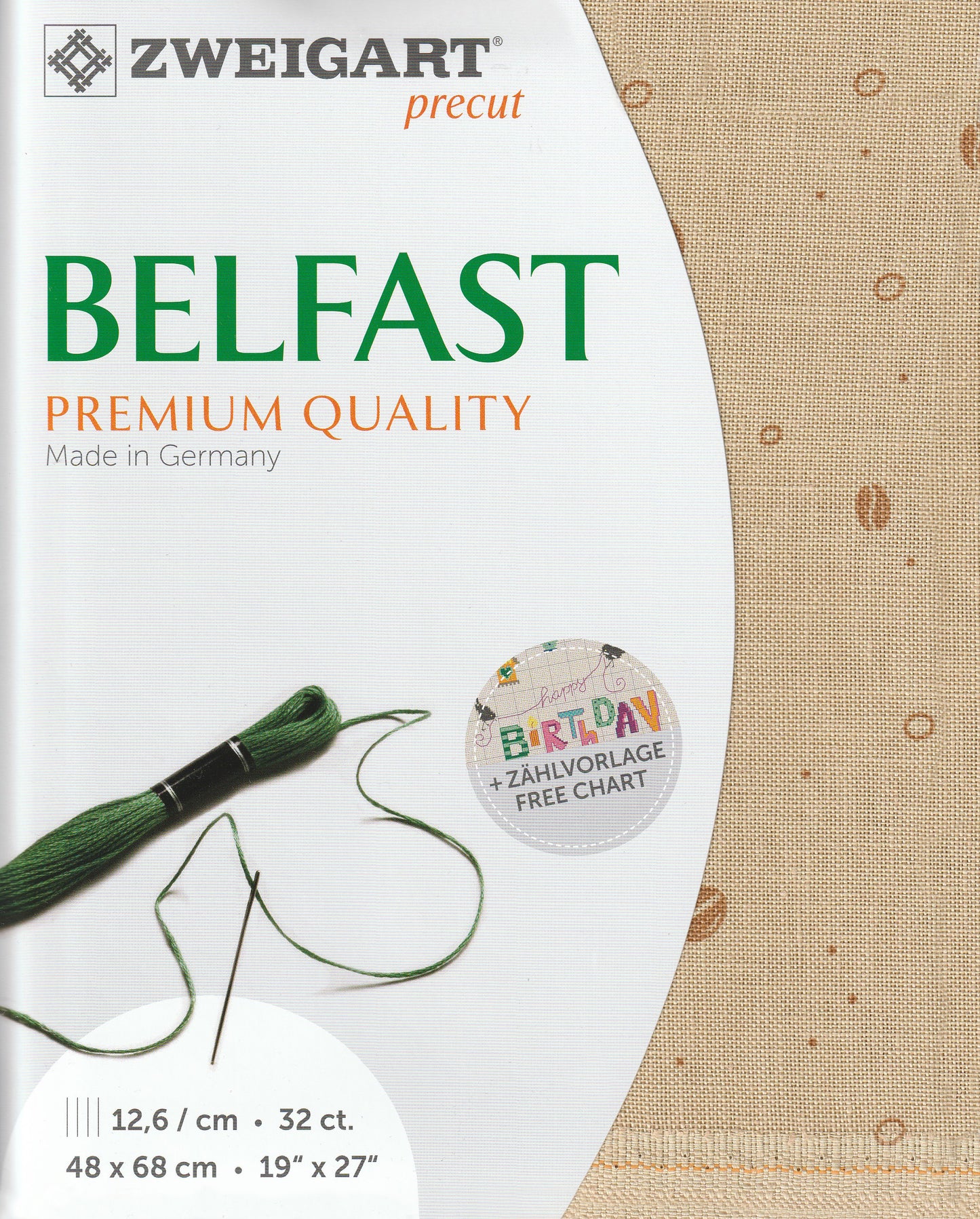 3609 | Precut Belfast Coffee 32 ct