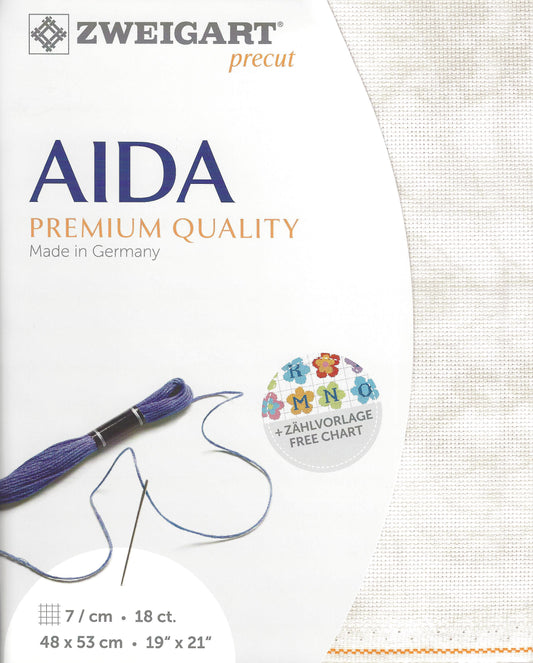 3793 | Precut Fine AIDA Vintage 18 ct