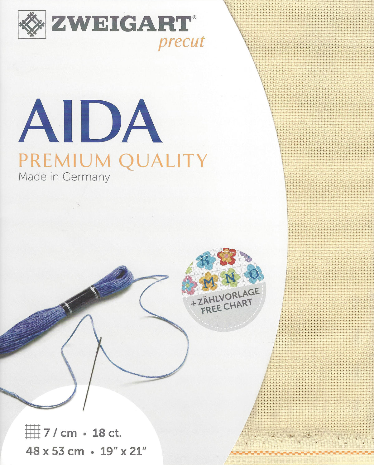 3793 | Precut Fine AIDA 18 ct
