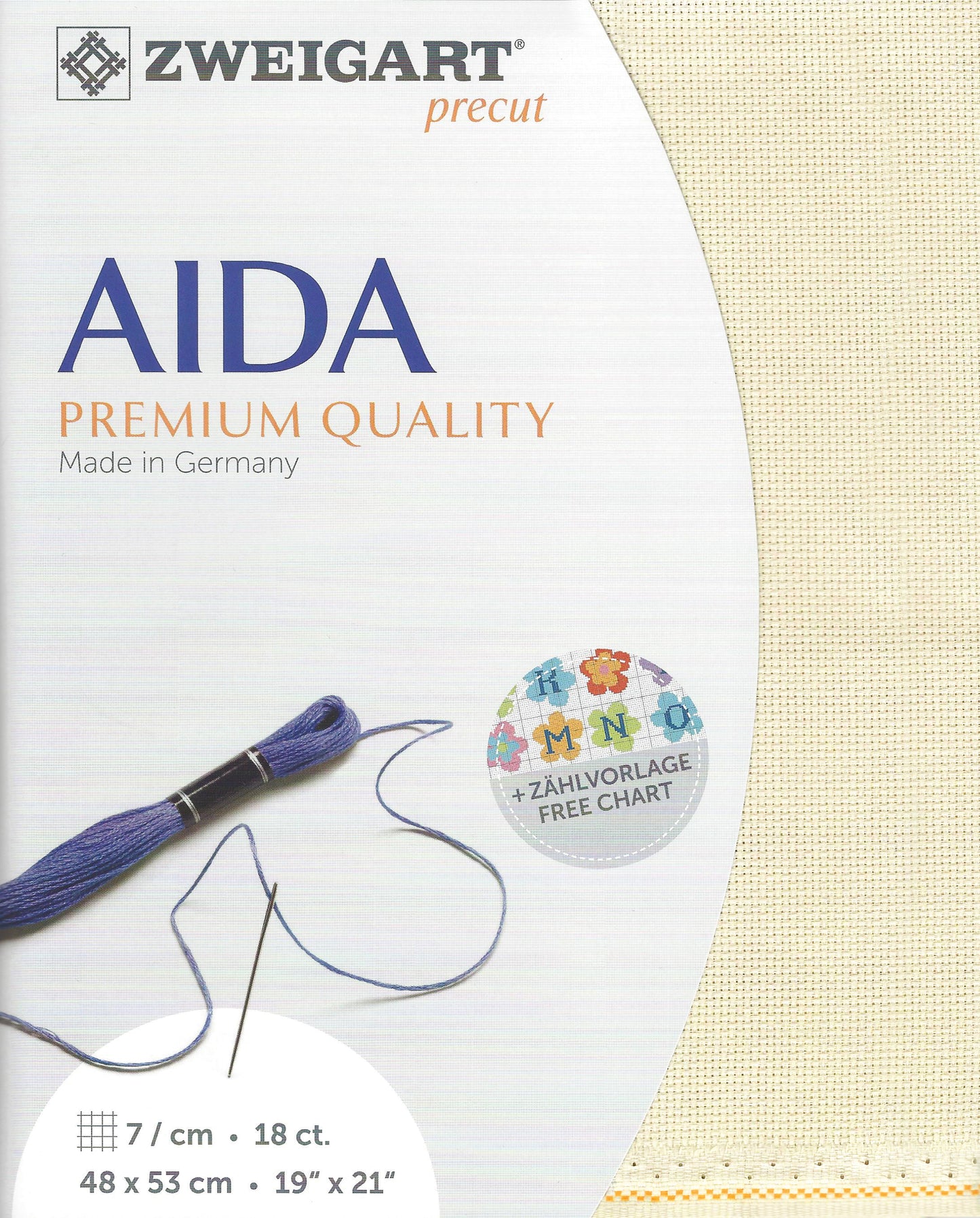 3793 | Precut Fine AIDA 18 ct