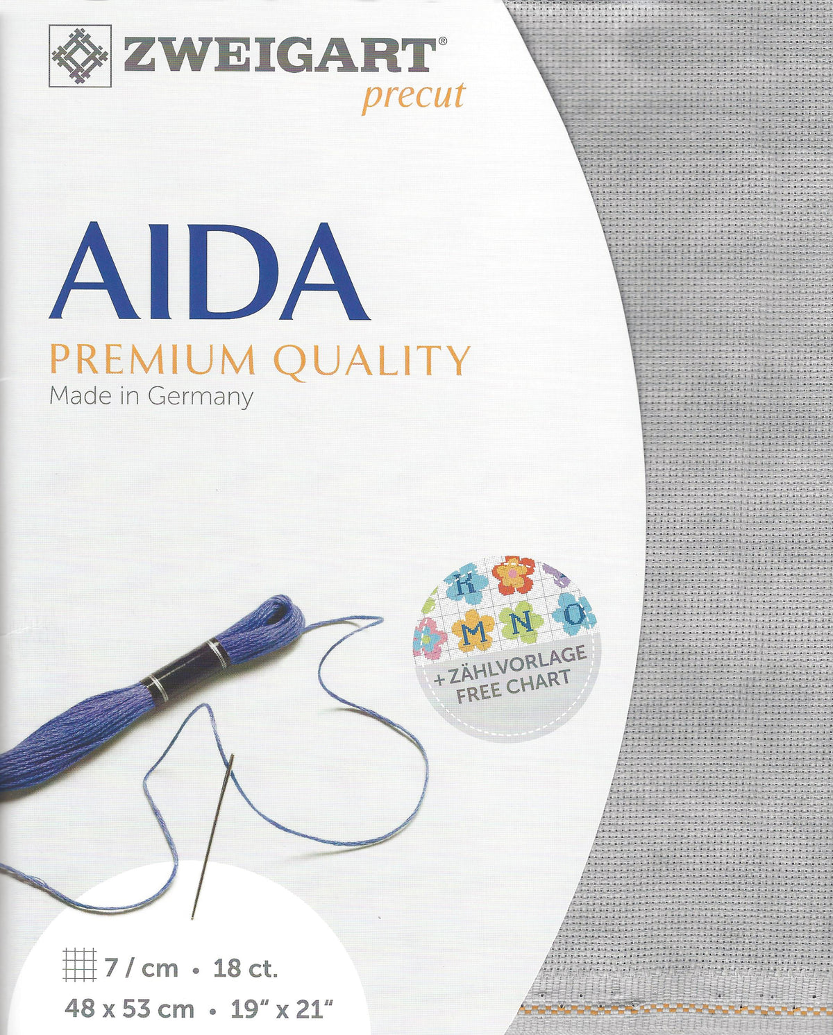 3793 | Precut Fine AIDA Vintage 18 ct