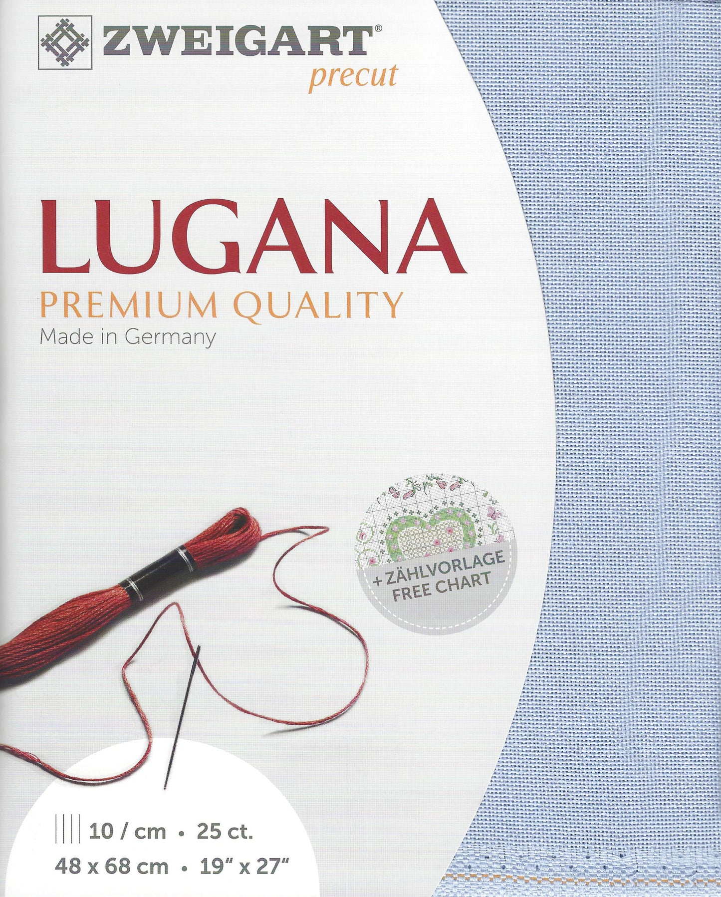 3835 | Precut Lugana 25 ct
