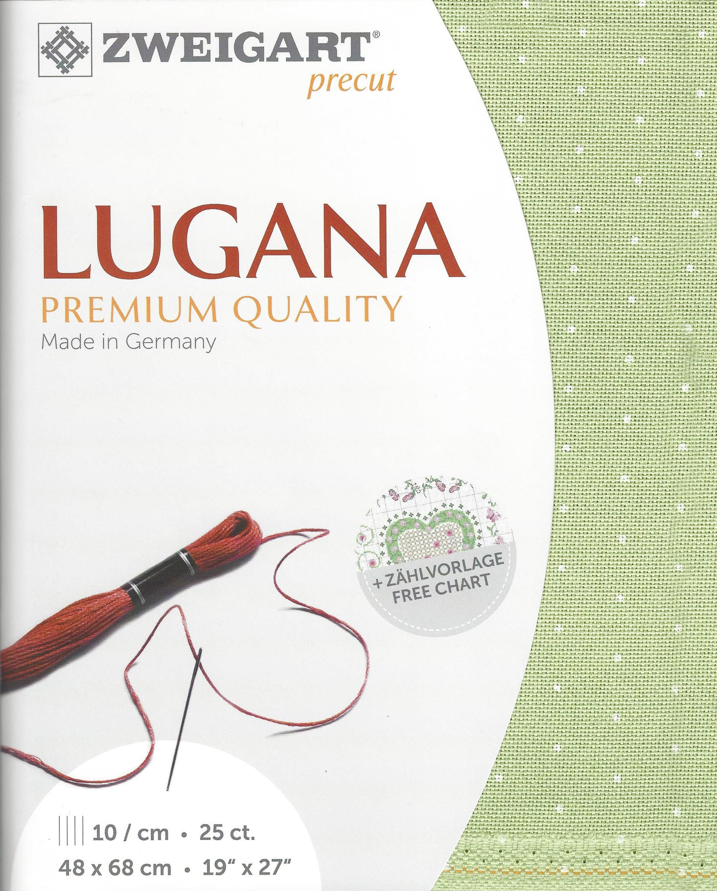 3835 | Precut Lugana Mini Dots 25 ct