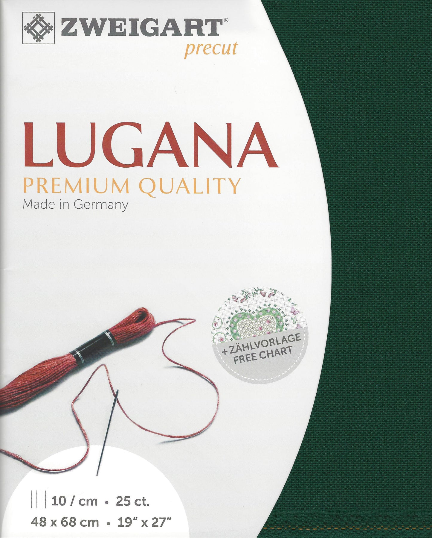 3835 | Precut Lugana 25 ct