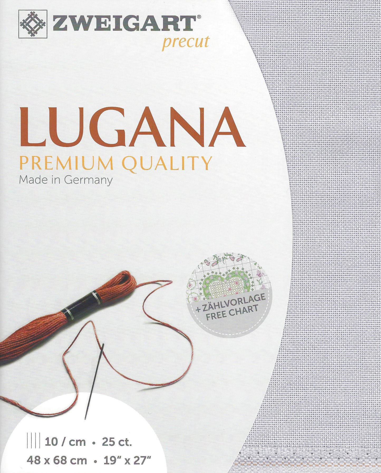 3835 | Precut Lugana 25 ct