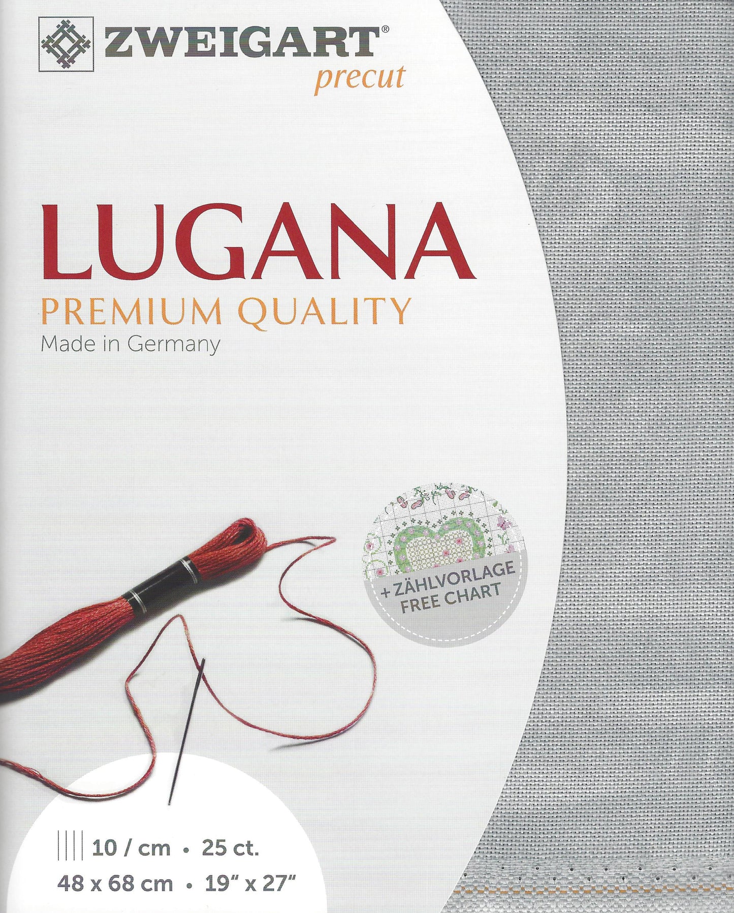 3835 | Precut Lugana Vintage 25 ct