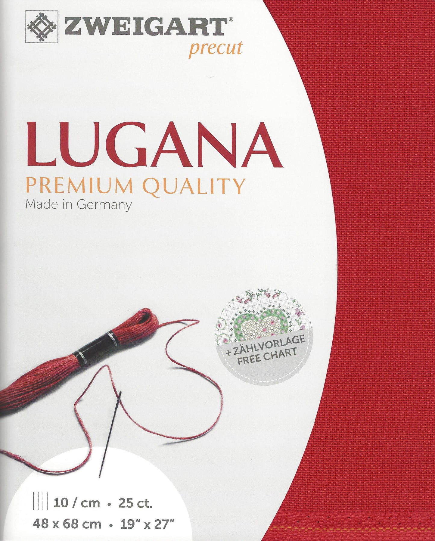3835 | Precut Lugana 25 ct