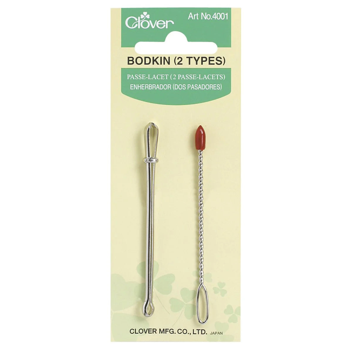 Bodkin (2 types)