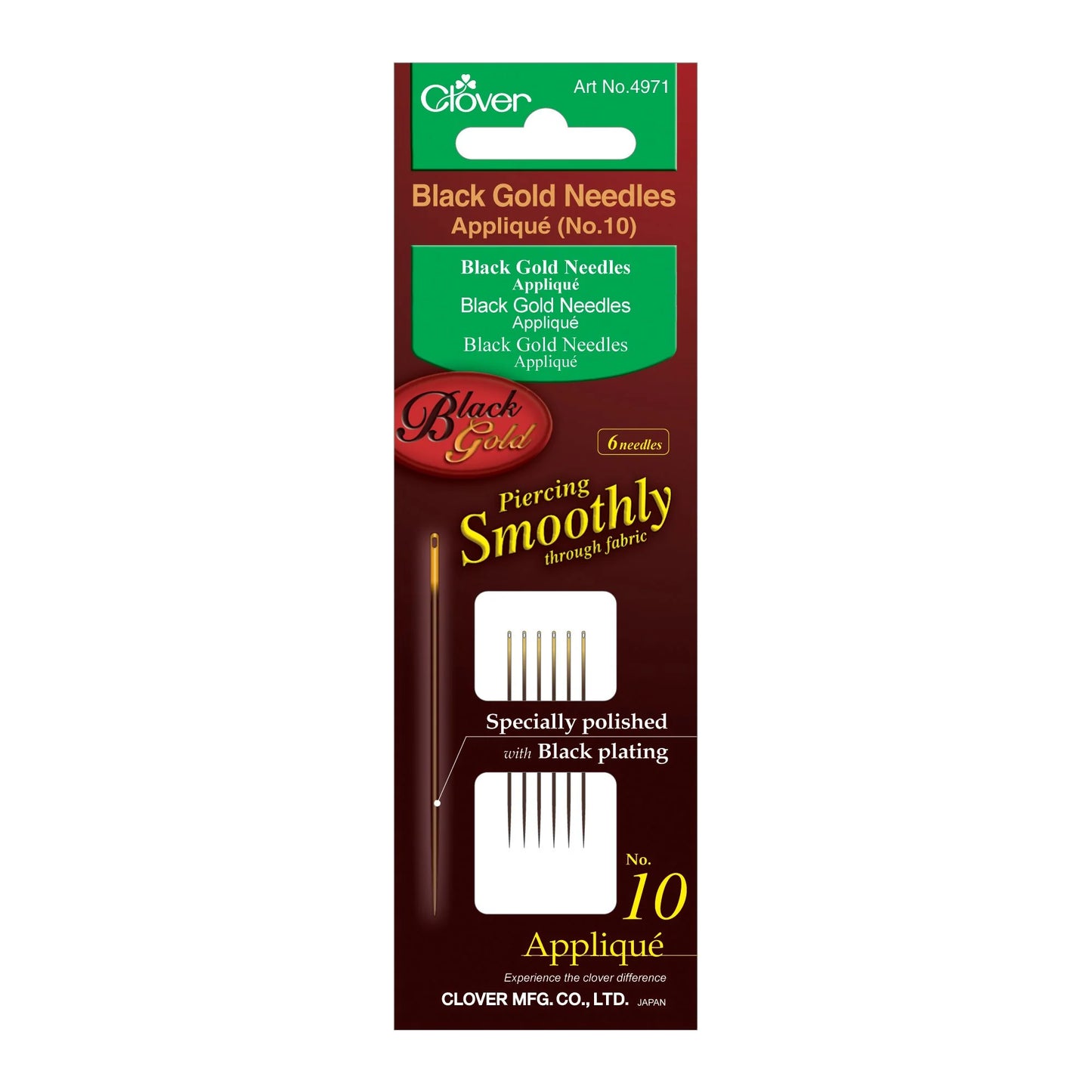 Black Gold Hand Sewing Needles (Applique/Sharps)