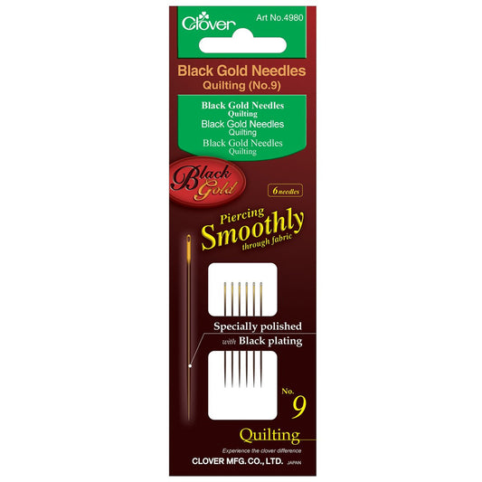 Black Gold Hand Sewing Needles (Quilting)
