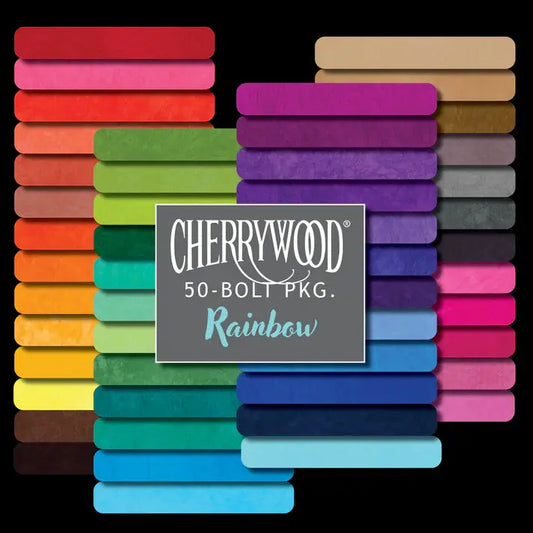 50-Bolt Rainbow Package - Cherrywood Fabrics