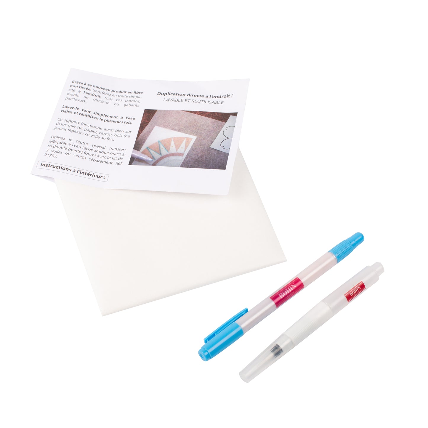 Soft Tracing Paper, Erasable Marker & Brush