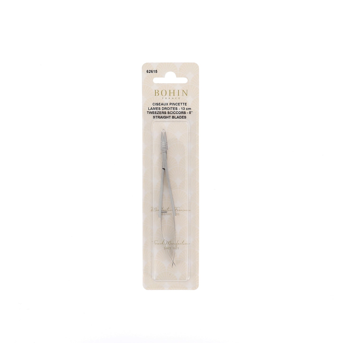 Scissors Tweezers - Straight Blade 5"