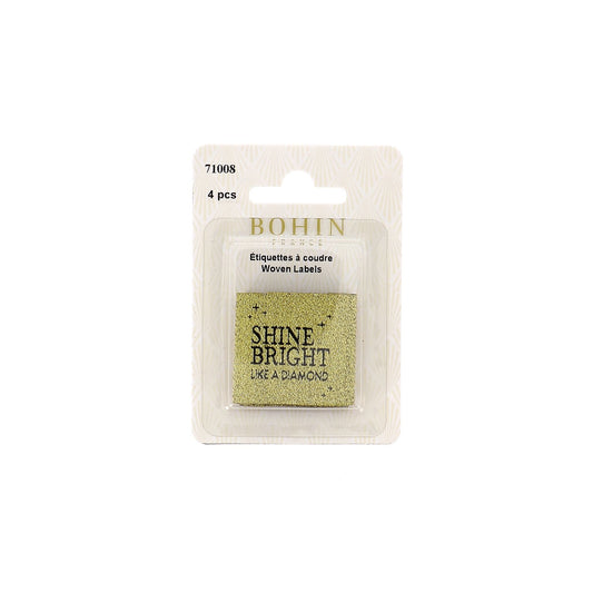 Sew On Labels - Shine Bright