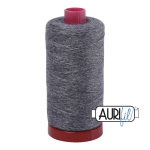 12 wt Lana Wool small spool - 8082 Grey Melange