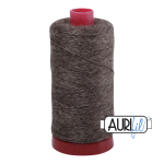 12 wt Lana Wool small spool - 8088 Bark Melange