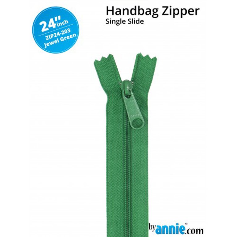 Zipper 24" Single Slide - Jewel Green