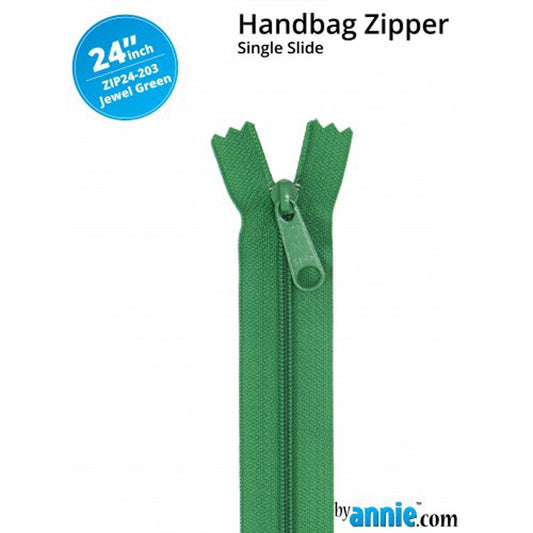 Zipper 24" Single Slide - Jewel Green