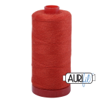 12 wt Lana Wool small spool - 8220 Burnt Orange