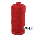 12 wt Lana Wool small spool - 8250 Red