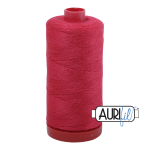 12 wt Lana Wool small spool - 8255 Raspberry