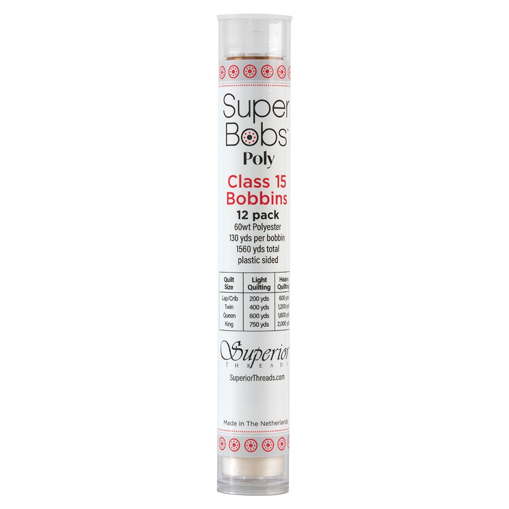 Super Bobs Poly 12 pk Class 15 - Neutral