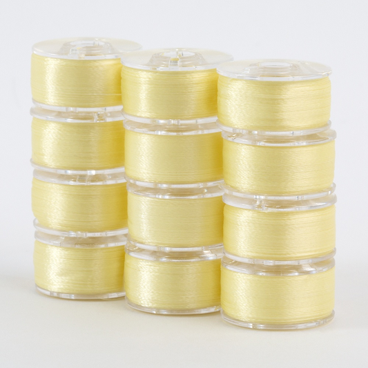 Super Bobs Poly 12 pk Class 15 #640 Light Yellow