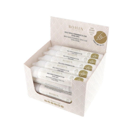 Permanent Textile Glue Display - Bohin