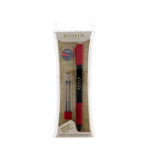 Mechanical Chalk Pencil and Refill 0.9mm - Black
