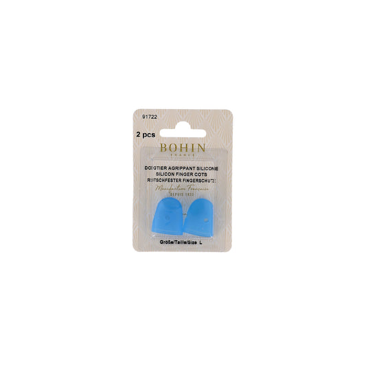 Machine Quilting Silicone Thimbles 2 Pack - Large