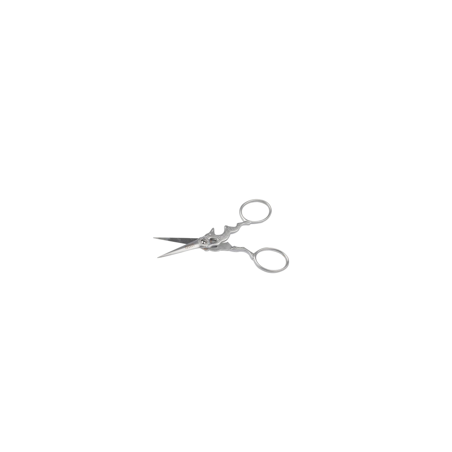 Embroidery Scissors - Rabbit Matte Silver 3.5"