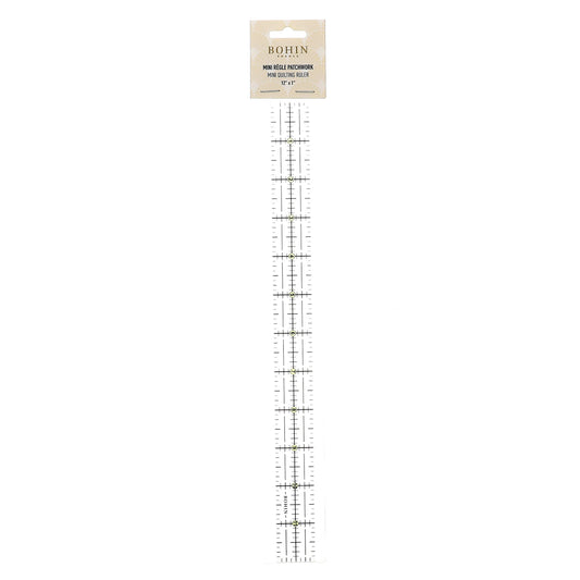 Mini Quilting Ruler 12"x1"