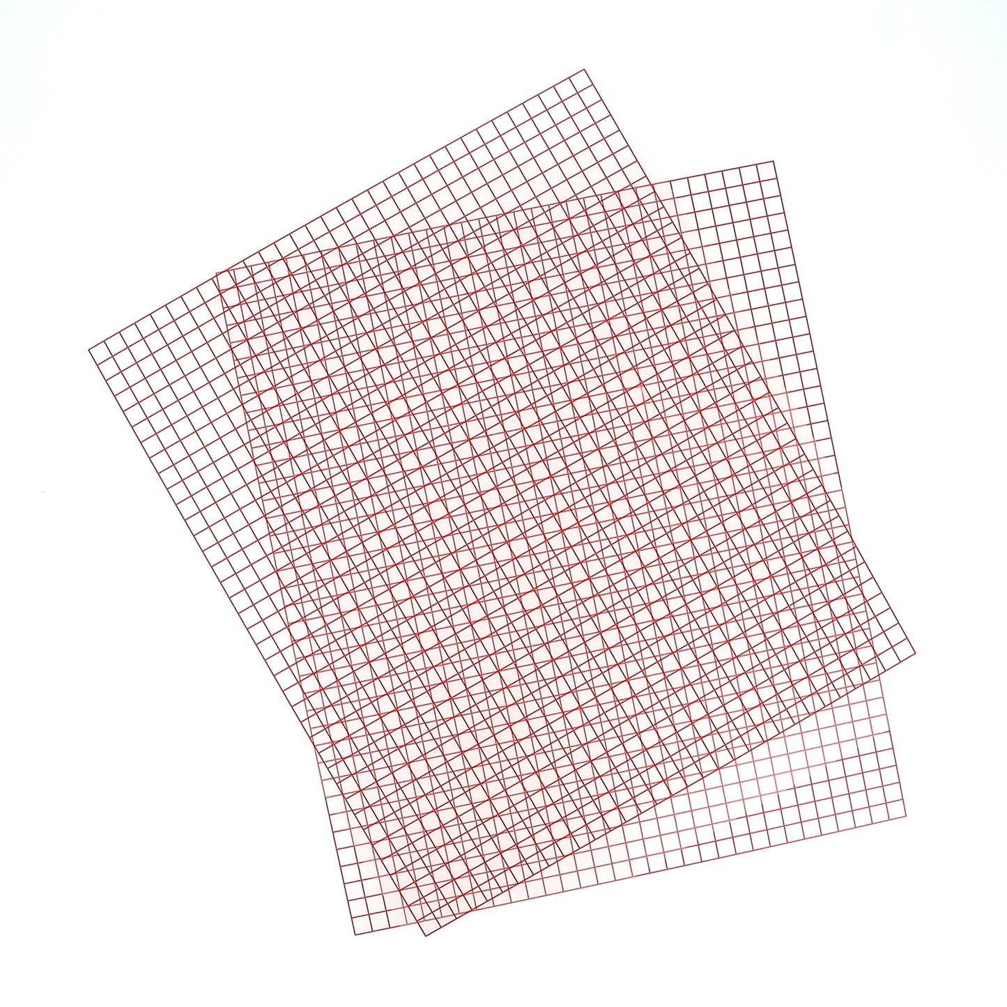 Squared Transparent Template Sheets