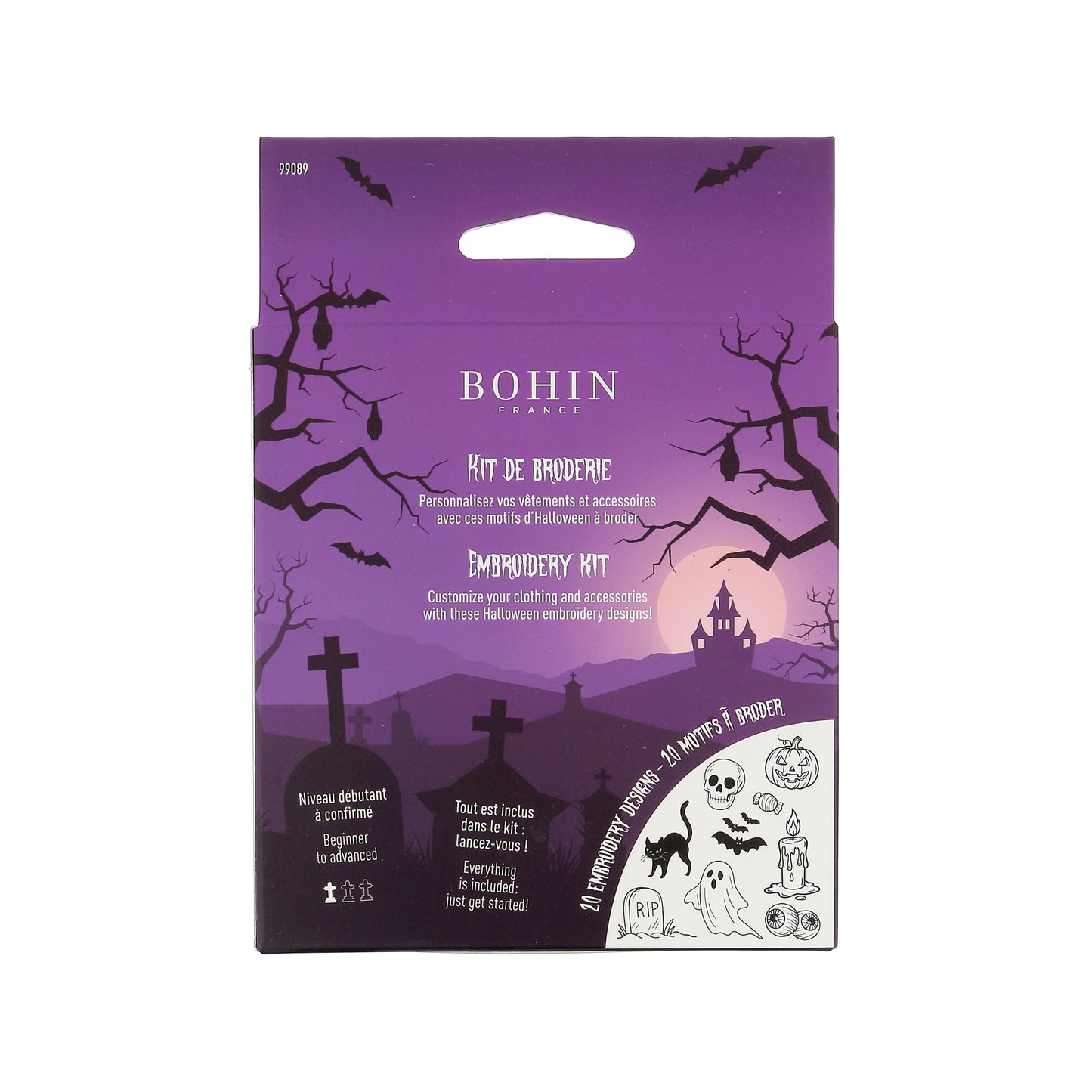 Halloween Embroidery Kit