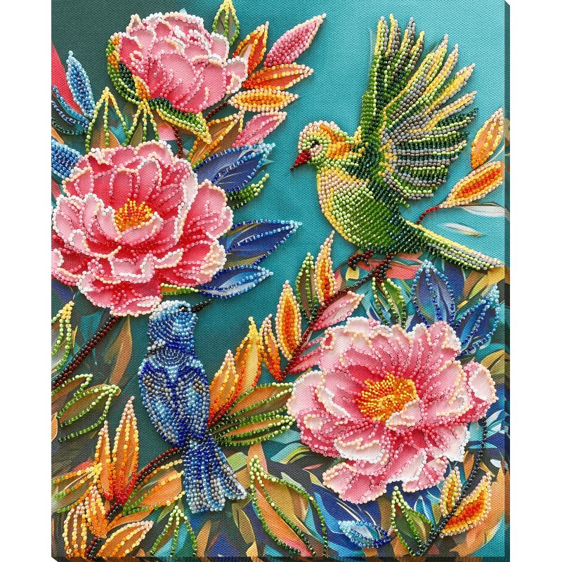 Spring Commotion Beaded Embroidery Kit
