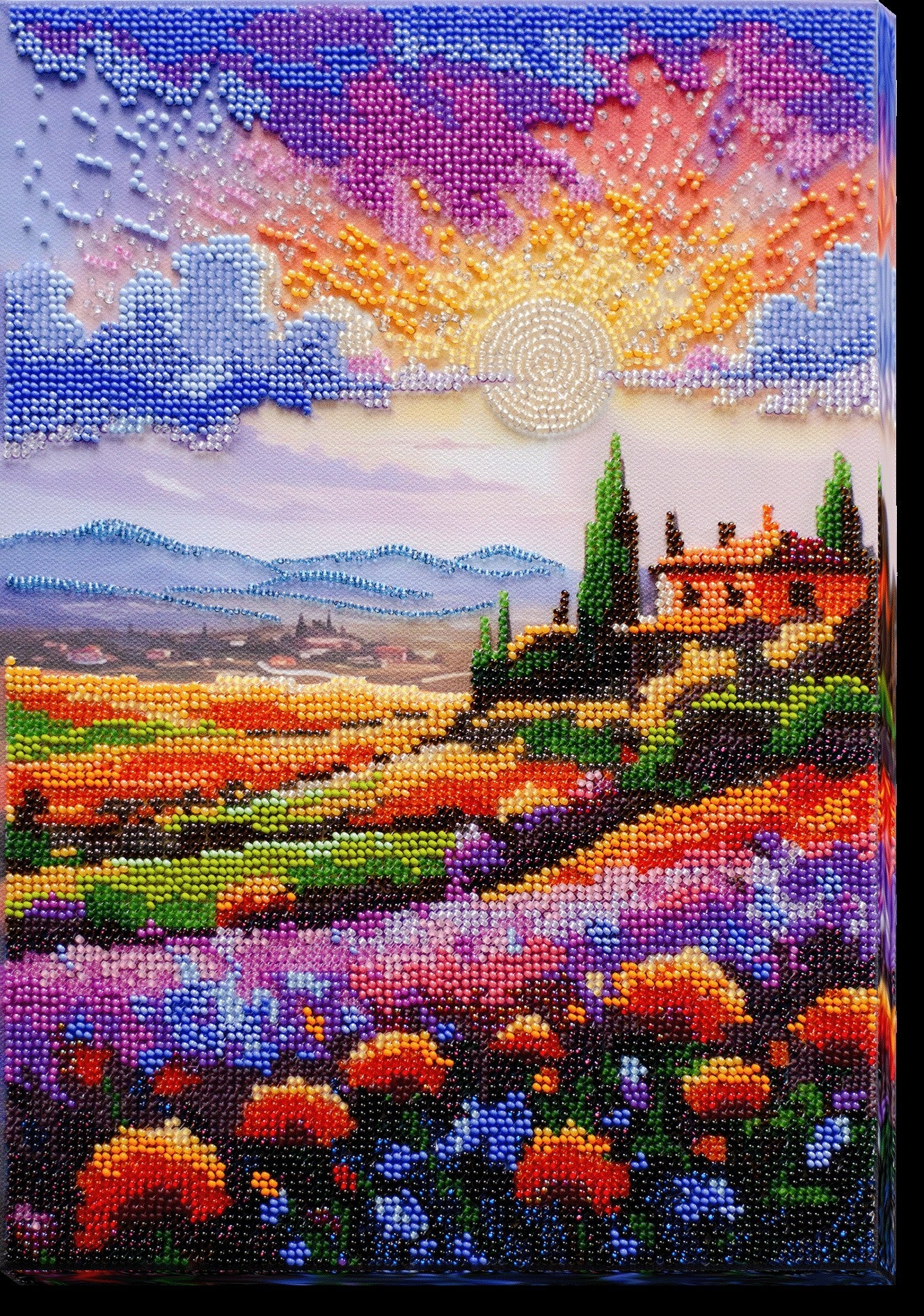 Evening Over the Meadow Beaded Embroidery Kit