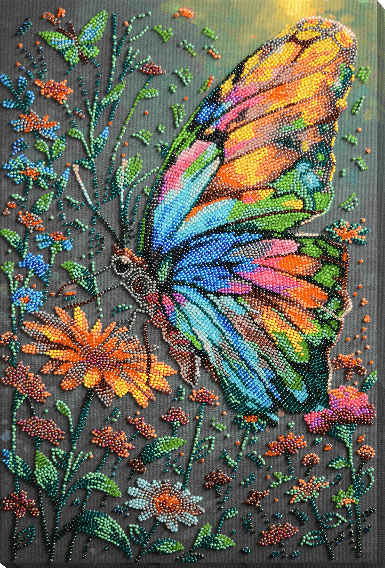 Shades of Summer Beaded Embroidery Kit