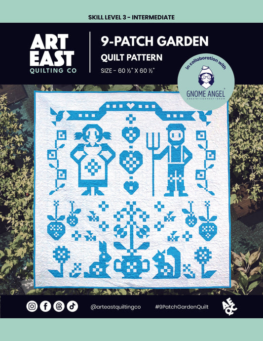 PRE-ORDER: 9-Patch Garden Quilt