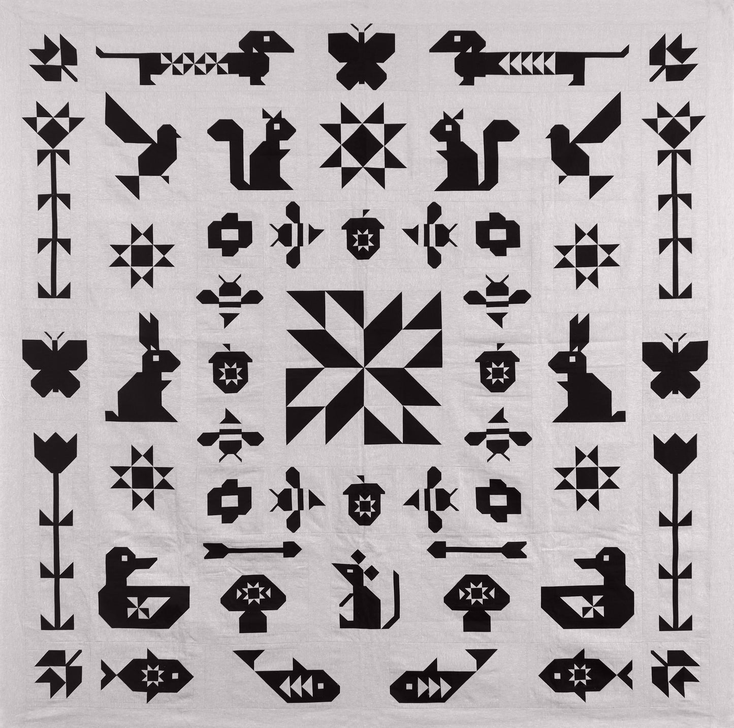 Folk Sampler: The Complete Quilt Project