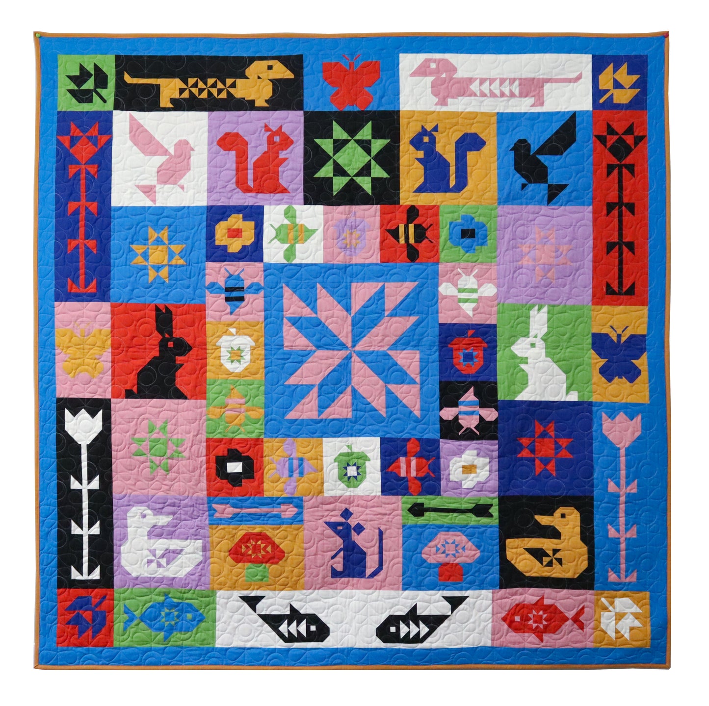Folk Sampler: The Complete Quilt Project
