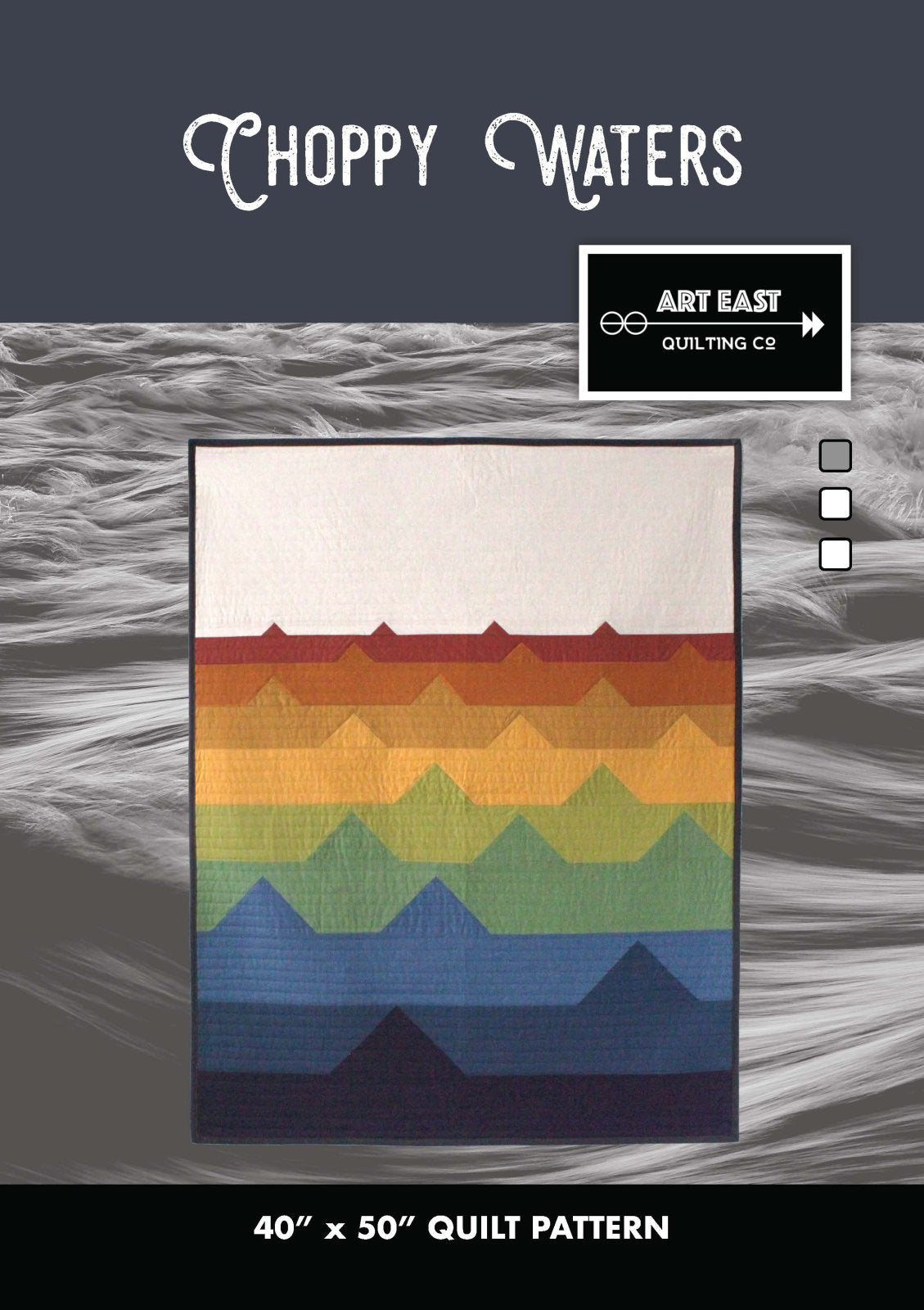 Choppy Waters Pattern – Erie Quilt Art