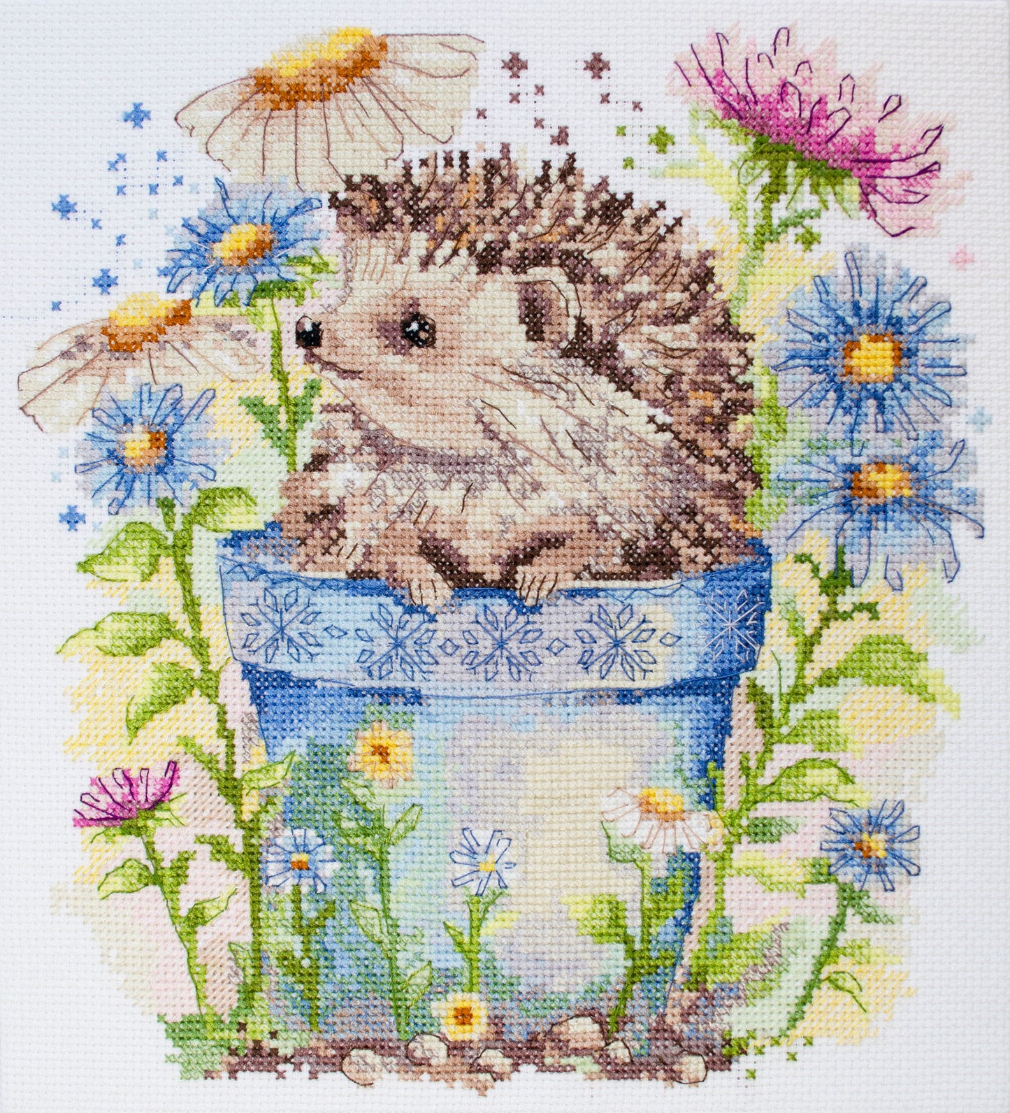 Little Scout cross-stitch Kit - Abris Art